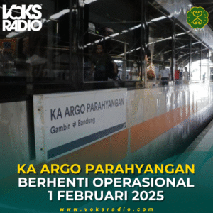 SELAMAT TINGGAL ARGO PARAHYANGAN