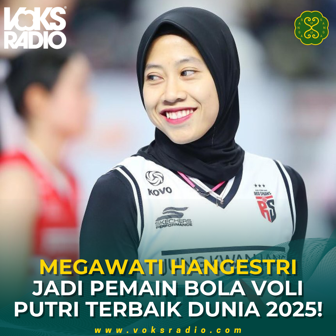 MEGAWATI HANGESTRI, JADI PEMAIN BOLA VOLI PUTRI TERBAIK DUNIA 2025!