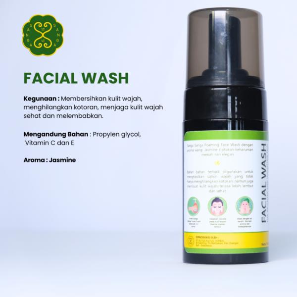 Sanga Sanga Facial Wash Original - Image 4