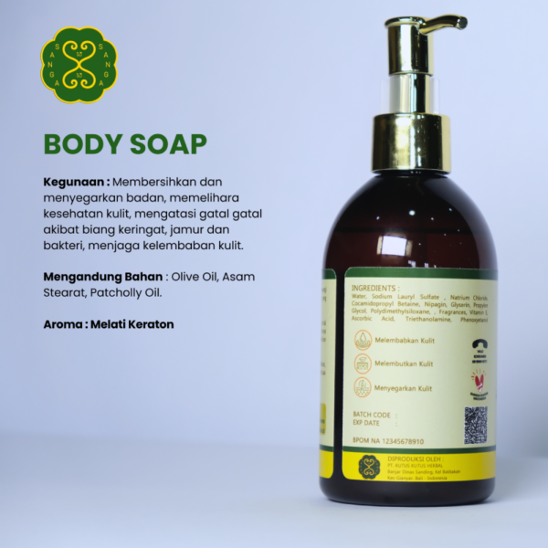 Sanga Sanga Jasmine Body Soap Original - Image 3
