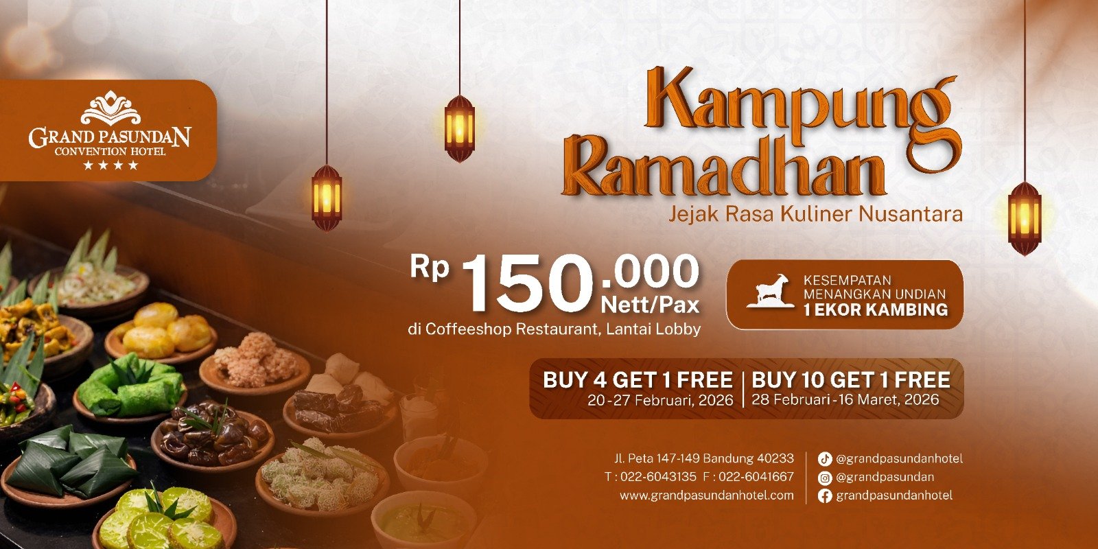 kampung ramadhan Grand Pasundan Bandung